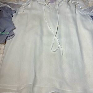 Lauren Conrad White Blouse size M